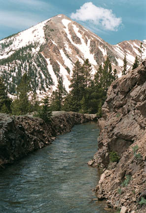 The Grand Ditch drains the rain & snow from an entire mountain range.