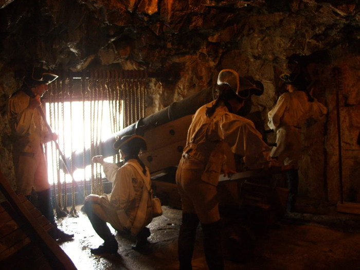 page 149. Photograph of the gun crew..